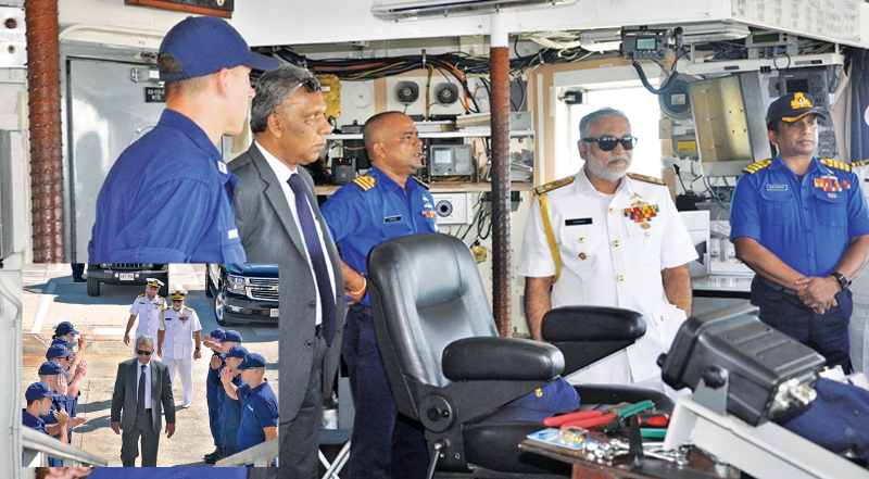 Defence Secretary visits crew onboard Ex-USCGC ‘Sherman’ in Hawaii