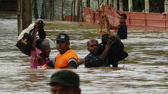 Over 9,000 affected due to floods in Northern Province