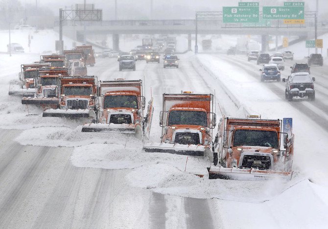 Polar vortex freezes US Midwest with snow, dangerously cold air