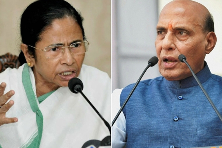 Rajnath Singh, Mamata Banerjee Trade Charges in Heated Phone Call Over Violence After Amit Shah Rally