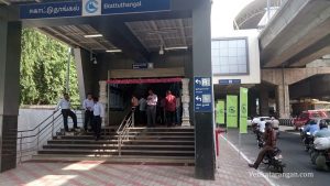 Major Metro mishap averted at Ekkattuthangal in Chennai