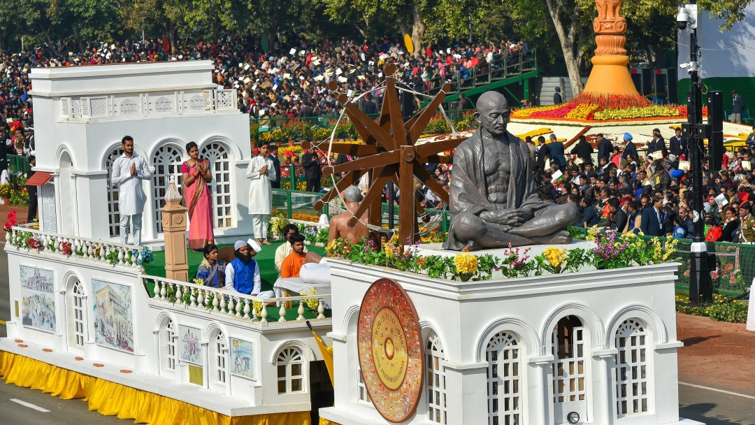 Gandhi @ 150: 22 Republic Day tableaux showed moments of Mahatma's life