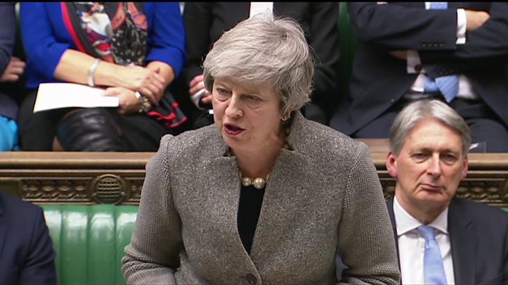 Theresa May's deal is voted down in historic Commons defeat