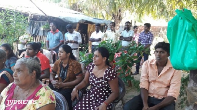 Foundation laid for housing constructions for three villages in Mannar