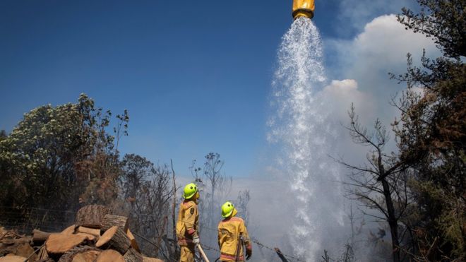 New Zealand wildfire: Thousands of people evacuated near Nelson