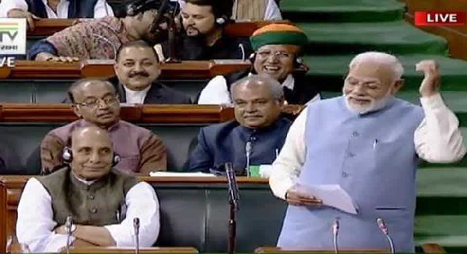 In last Lok Sabha speech, PM Modi’s sharp dig at Rahul Gandhi