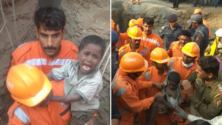 Pune: Boy rescued from 200-ft borewell after 16-hour-long operation