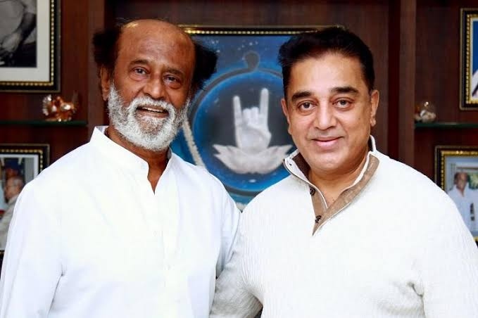 Kamal asks for Rajini's support