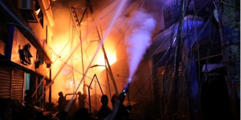 Over 50 people killed in deadly blaze in Dhaka