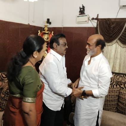 JUST IN: RAJINIKANTH MEETS THIS POLITICAL LEADER