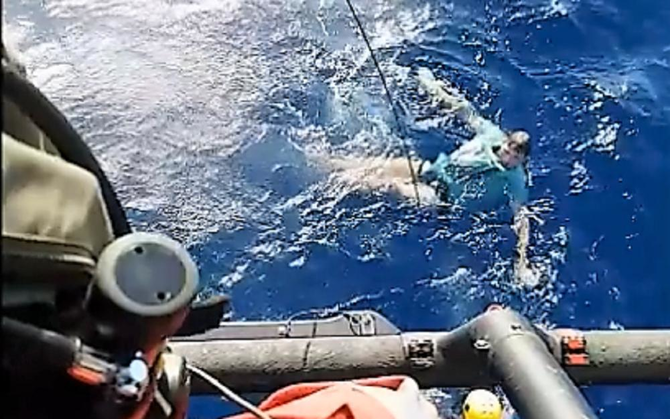 German yachtsman inflates trousers to survive 3 hours in sea