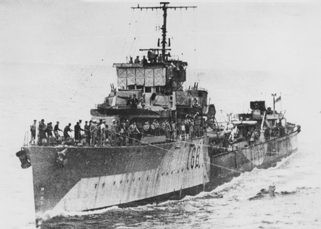 Search for lost Australian WWII destroyer to begin off Sri Lanka