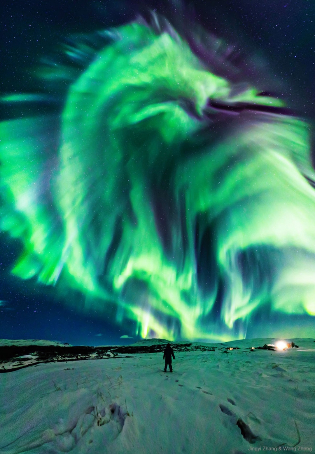 NASA releases breathtaking image of Dragon northern lights over Iceland