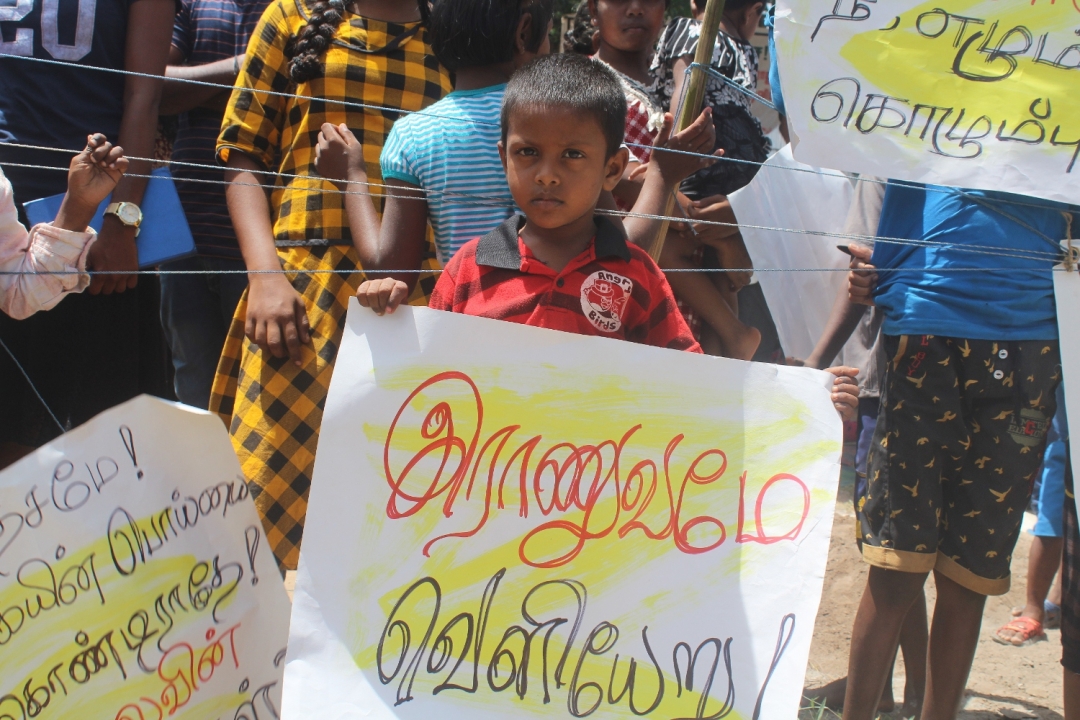 Keppapulavu families commence third year of protest against military occupation
