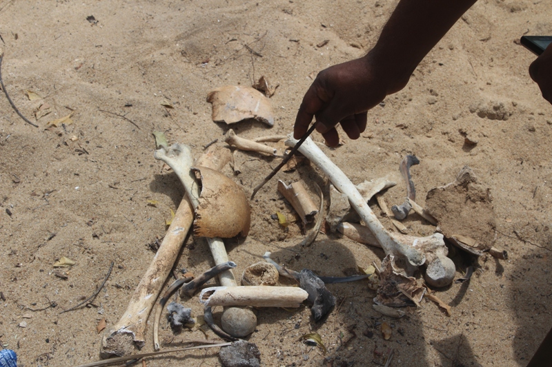 Skeletal remains found in Batticaloa