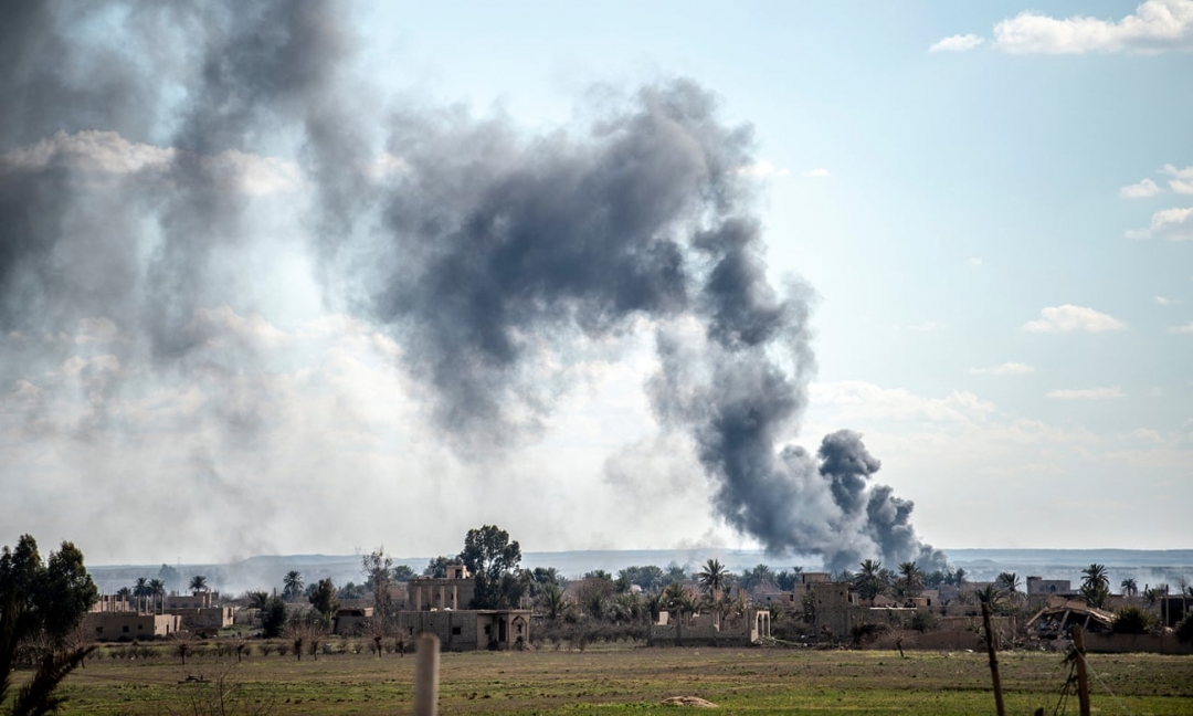 The caliphate is a hellscape of smoke and fire – Isis has nowhere left to go