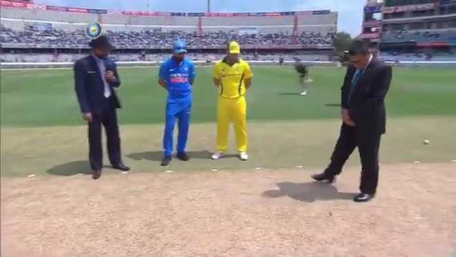 Australia win toss, opt to bat against India in first One-Day International