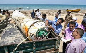 Part of BrahMos missile washes ashore in TN