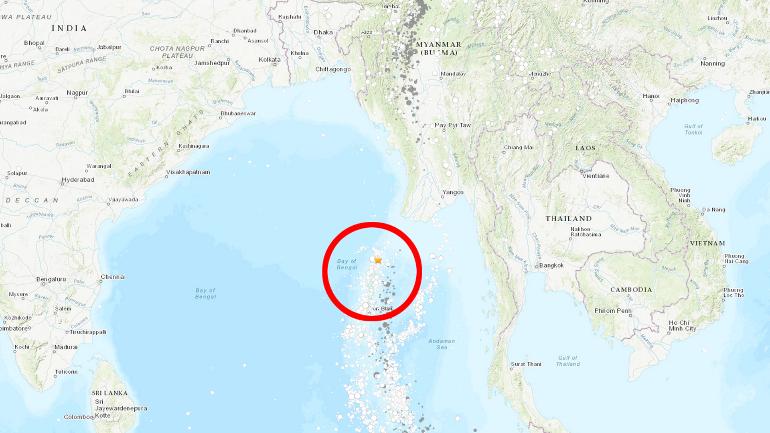 5.1 magnitude earthquake hits Andaman Islands region
