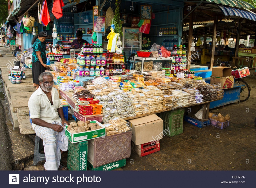 Misfortune to the shops near the Jaffna bus stand!