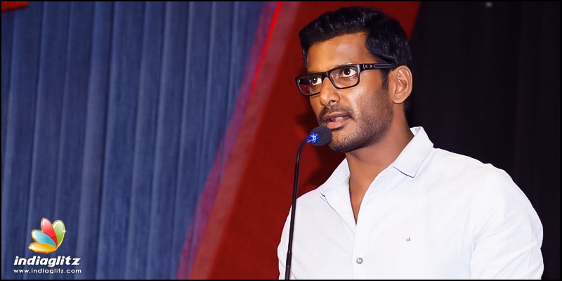 Vishal on contesting elections!