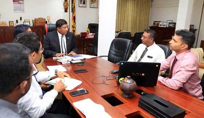 Rupasinghe meets Ravi with solution to power crisis!