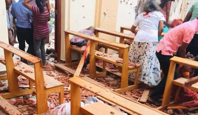 Multiple bomb blasts on Easter Sunday