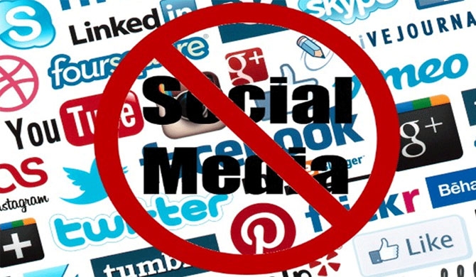 Removal of social media blockade delayed