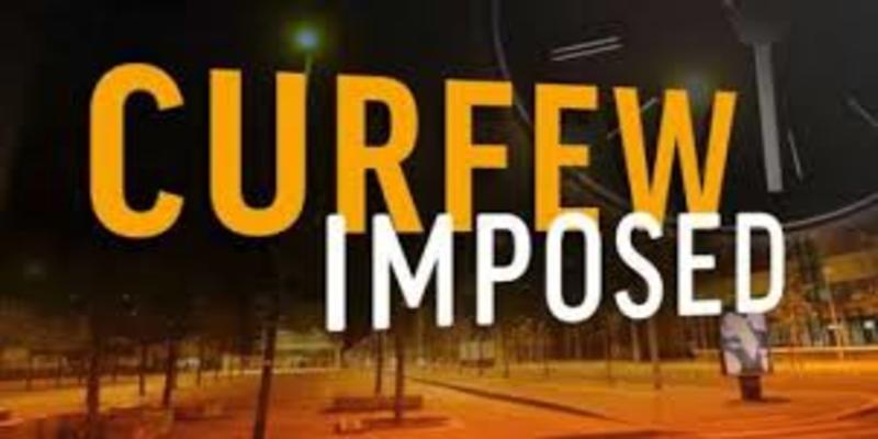 Police curfew to be re-imposed at 10pm