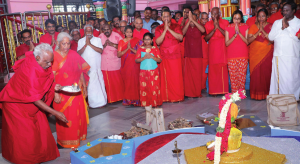 Adigalar conducts grand ‘Kalasa vilakku velvi’ pooja