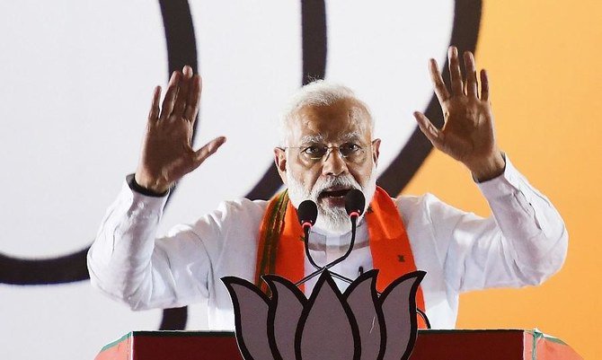 Modi meditates as India mega polls near end