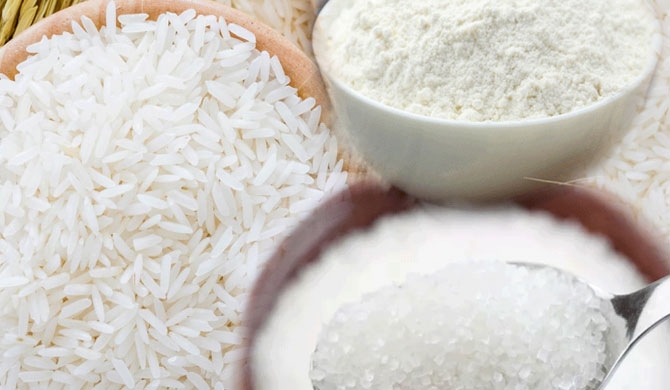 Rice, wheat and sugar consumption increased!