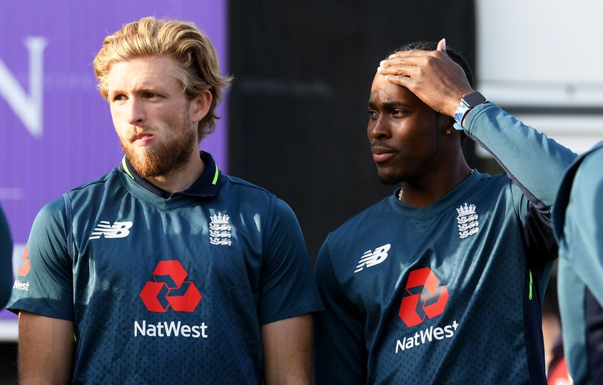 Jofra Archer makes much-heralded entry into England's World Cup squad
