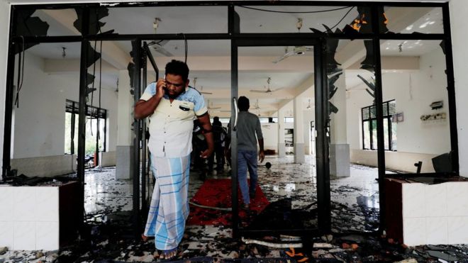 Sri Lanka imposes curfew amid anti-Muslim violence