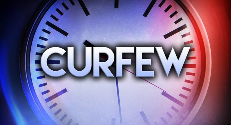 Curfew imposed in North Western Province until next notice !