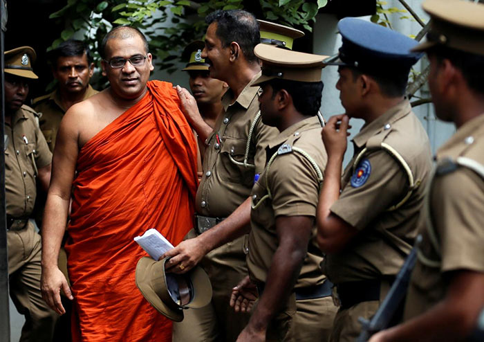 03 2019 5 Comments by Administrator INTELLIGENCE AND CID OFFICERS MEET VEN. GNANASARA THERA IN PRISON