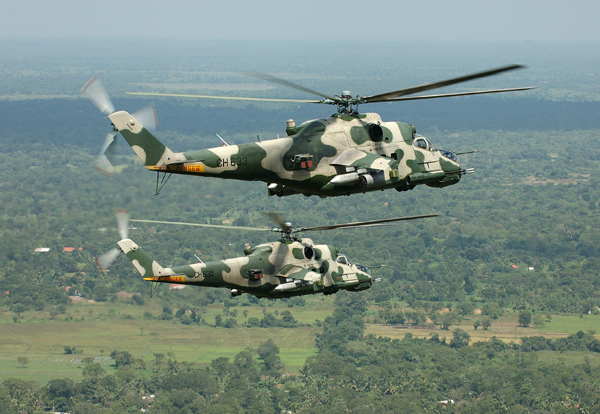 Sri Lanka airspace 24 hours a day on intense surveillance and High security at the airport