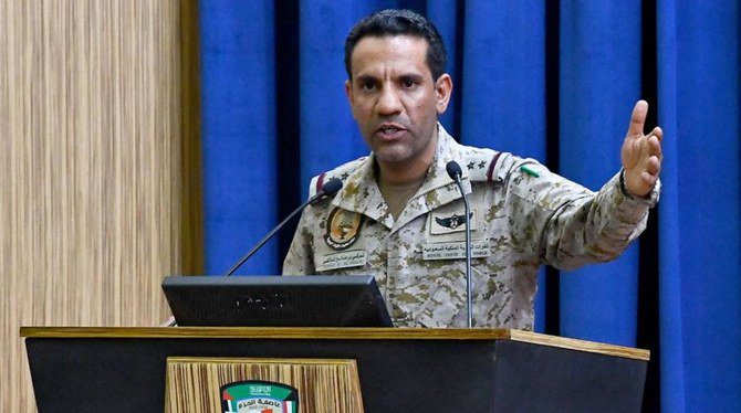 Houthis have smuggled various weapons from Iran: Arab coalition