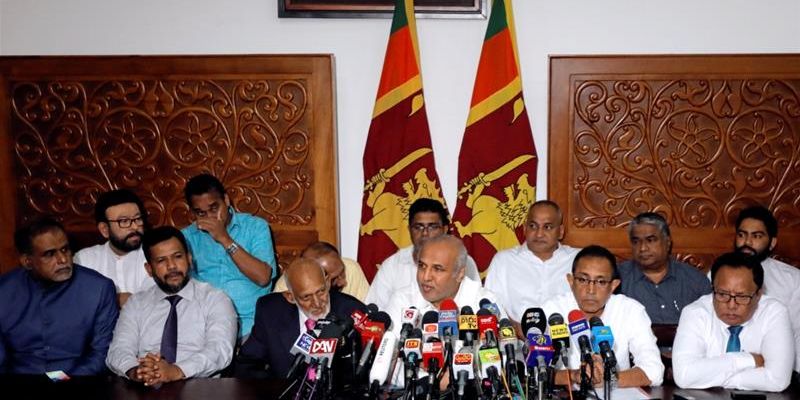 Hashim & Haleem reappointed as Ministers! Are all these Ranil's drama?