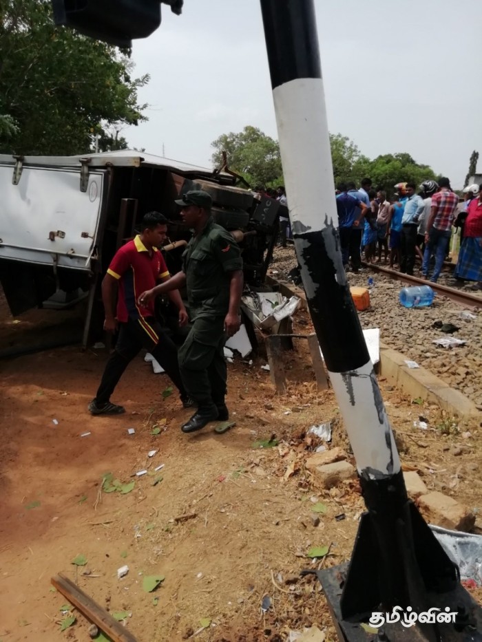 4 soldiers killed in Kilinochchi train accident