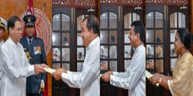 Three Acting Ministers appointed