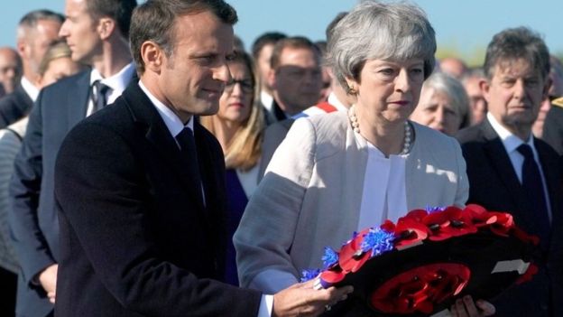 D-Day: May and Macron in France to mark 75th anniversary