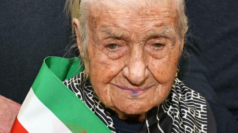 Italian woman who was Europe’s oldest person has died at 116