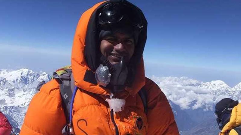 With a message to clean river Ganga, IAS officer scales Everest