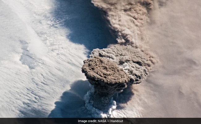 Astronauts Capture Breathtaking Scene Of Volcano Violently Erupting