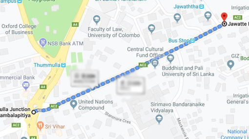 Part of Bauddhaloka Road closed till October 25