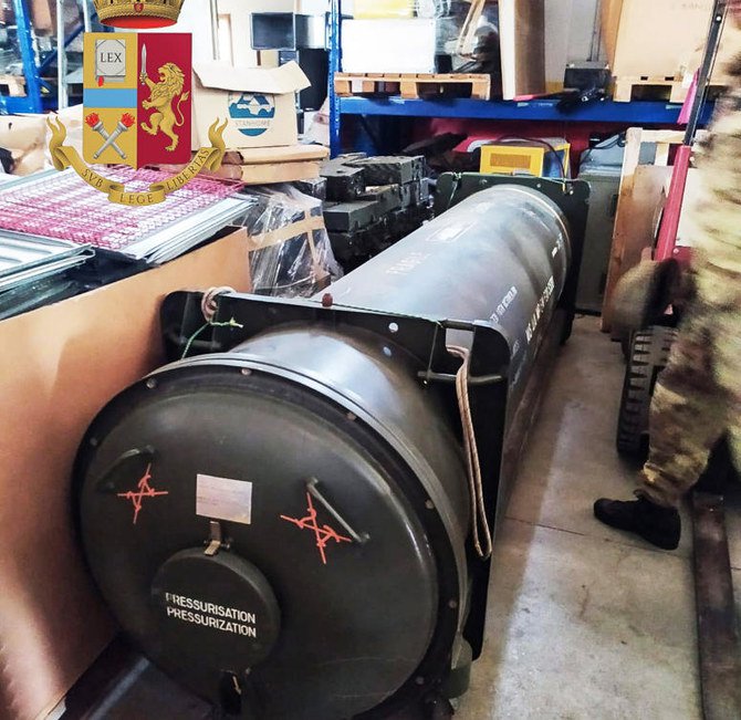 Italy seizes missile from far-right sympathizers