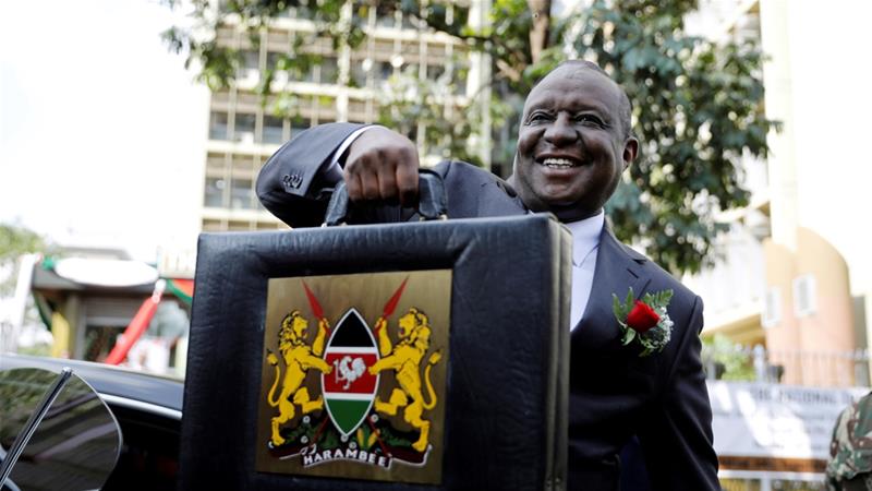 Kenya's finance minister, top officials arrested for corruption