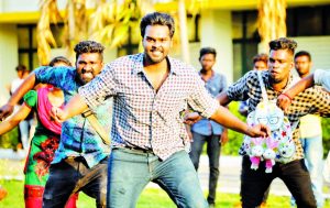 Vijayakanth’s son Shanmuga Pandian dances for a peppy number