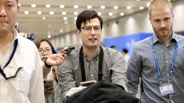 Alek Sigley: North Korea releases detained Australian student